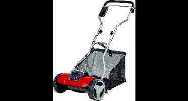 Einhell Accu Kooimesmaaier GE-HM 18/38 Li Solo - Power X-Change - 18 V/Li-ion - 890 t/min - 38 cm - 45 L - Met accu ondersteuning of hand aangedreven - Geschikt voor 400 m² - Excl. accu en lader