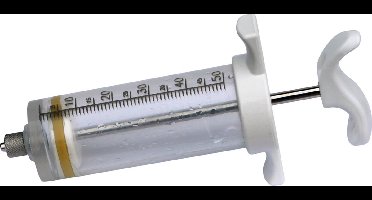 Excellent nylonspuit Luer L - Toedienen medicijnen en vloeistoffen - Dosis - 50 ml