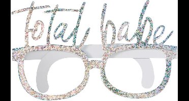 Papieren brillen - Total Babe (8 stuks)