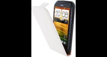 Mobiparts Premium Flip Case HTC Desire X White