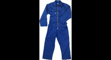 MM Eurotool Kinderoverall katoen - elastische taille - korenblauw - maat 176