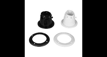 Lalizas Stuurkabel doorvoer met grote opening, 105mm, Zwart