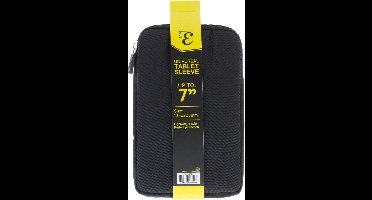 EPZI NV-392 Universele nylon hoes voor tablets tot 7 inch, zwart