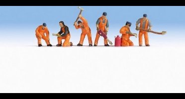 Spoorwegwerkers / werklieden