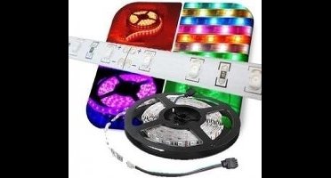 5meter - RGB - LED strip - 12 volt - 5050 SMD - 60 LEDs per Meter - dimbaar