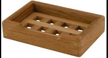 Zeepbakje m. uitneemb. rooster