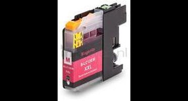 FLWR - Inktcartridge / LC-12EM / Magenta - Geschikt voor Brother