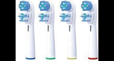 Universele opzetborstels voor de Oral B Dual Clean - 4st
