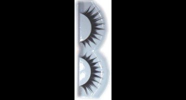 Wimpers zwart puntig