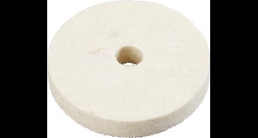 KWB polijstschijf diameter: 75 mm, vilt