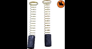 Koolborstelset voor Black & Decker Schuurmachine GD10 - 6,3x6,3x11mm