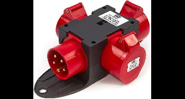 400 Volt 3 Voudig Verdeelblok 16 Amperé