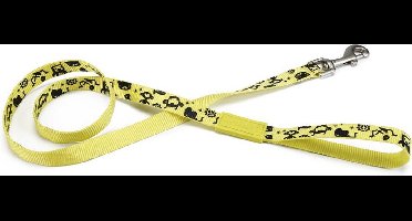 Beeztees Monster - Hondenriem - Geel - 120 cm x 20 mm