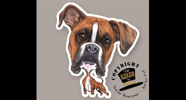 Magneet Hond Boxer