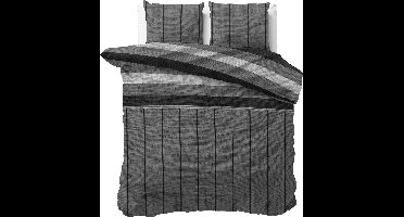 Sleeptime Kees - Dekbedovertrekset - Tweepersoons - 200x200/220 + 2 kussenslopen 60x70 - Grijs