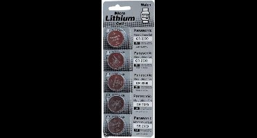 Lithium knoopcel CR2330 (5 stuks)