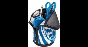 Etui 2GO Zebra Blauw