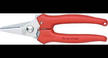 Knipex 95 05 140 Combi-kabelschaar voor kunststof- en rubberprofielen