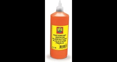 Plakkaatverf, 1 liter, oranje