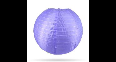 Lampion nylon paars 25 cm | 10 stuks