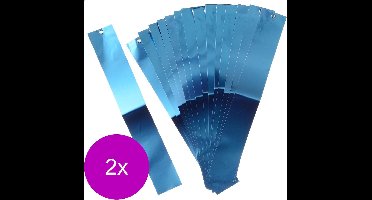 Nature Vogelschrikstrips - Kweekbenodigdheden - 2 x 0.1x4.5x29.5 cm Blauw 15 stuks