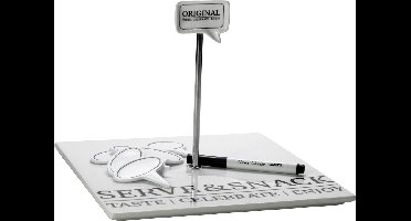 Gusta Kaas Snackplateau - 9 delig - Porselein