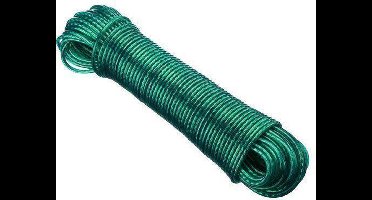 DX staaldraad waslijn groene mantel (30m) SKW 04/30