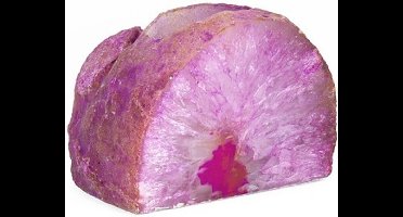 Theelichthouder Agaat Roze