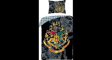 Harry Potter - Dekbedovertrek - Eenpersoons - 140 x 200 cm - Multi