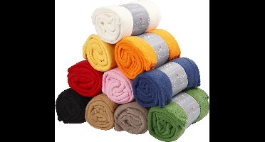 Fleece l: 125 cm b: 150 cm 10stuks