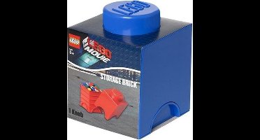 Lego Opbergbox - Brick 1 - Movie - Rood