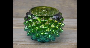 SENSE Waxine lichthouder - theelichthouder turquoise - kaarsenhouder - sfeerlicht *2 STUKS*