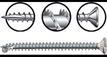 STARX PRO SPAANPLAATSCHROEF VERZ PK TX 4.0X70