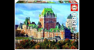 Legpuzzel - 1000 stukjes - Educa Kasteel Frontenac in Canada