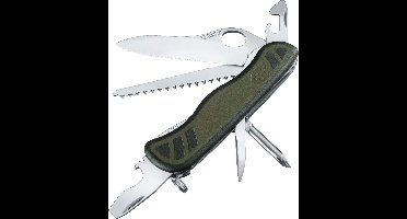 Victorinox Ranger Outdoor Zwitsers zakmes - soldaatsmes - groen / zwart - groot