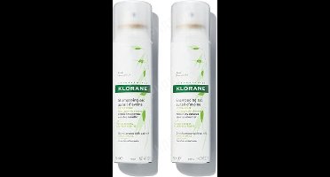 Klorane Ultramild Haver Droogshampoo Duopack -50% op de 2de flacon 2x150ml