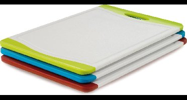 BK Universele Snijplank 20x29 cm - 3-delig - met kleuraanduiding