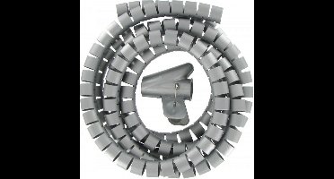 KOPP kabelgeleider, Ø 20mm x 2.5 meter, grijs | geen losse kabels meer!!