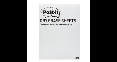 Post-it® Super Sticky Whiteboardvellen, DEFPackL, 27.9 x 39.0 cm, 15 vellen