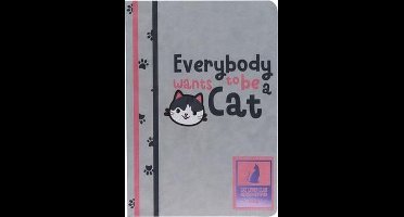 Schrift geniet A5 96 bladzijde's, 90 grams papier gelijnd Pet-Lovers