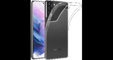 Hoesje geschikt voor Samsung S21- Transparant Siliconen Case Cover Hoes