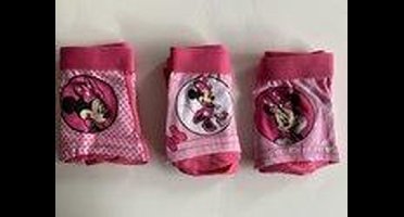 Hipster voor meisjes |ondergoed voor meisjes | Minnie Mouse in portet| 4-6 jaar | 110/128 | 3 pack