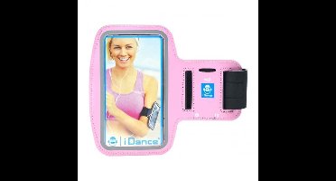 i Dance Hardloop Armband - telefoonhouder - Roze - Universeel - Verstelbaar