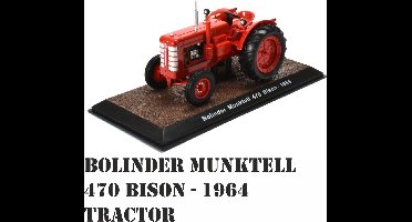 Editions Atlas Editions Bolinder Munktell 470 Bison -1964 (bij bestelling 3 stuks de vierde gratis)