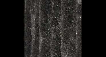 Vliegengordijn-kattenstaart- 90x220 cm zwart uni in doos