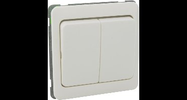 Peha Schakelaar Wissel - 2x - Crème