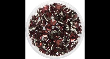 Eulenspiegel - Schmink - Face Jewels - Glitter Steentjes - Carnval - kleur Amethyst