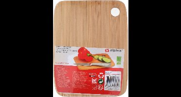 Snijplank Bamboe - Klein - Houten snijplank - 100% milieuvriendelijk - 19.5x15x0.8cm