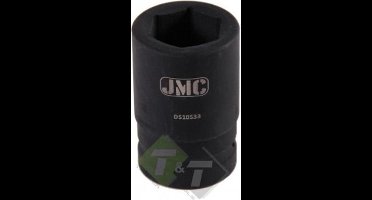 zeskant krachtdop 30 mm verlengd - 1 duims aansluiting - slagdop - impact dop - rateldop - dop - jmc
