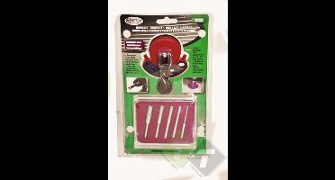 GLASBOOR boorset diamant, 5 maten 4, 6, 8, 10, 12mm